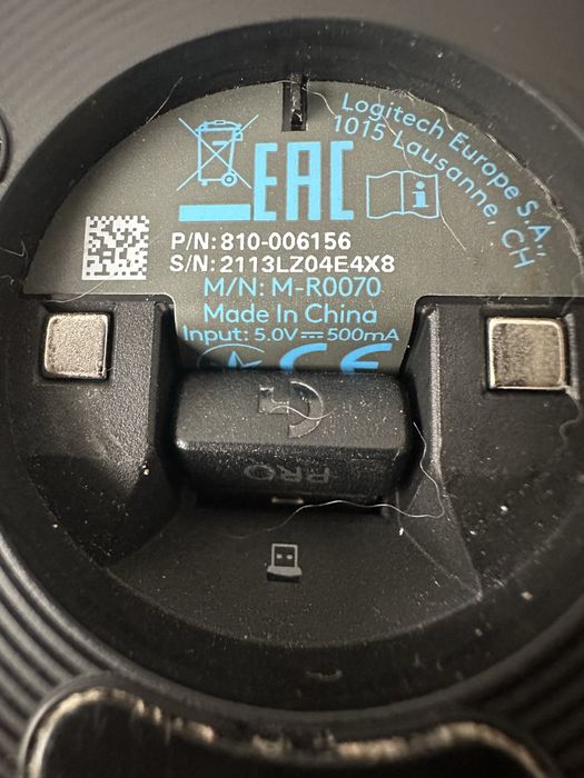 Mouse Logitech PRO Wireless