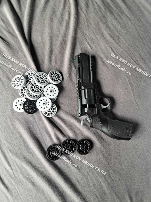 FIRMA: PiSTOL CU BILE CAUCIUC!! Arma ~28 JOULI~ Cal. 50.04 MM Hdr Hdp