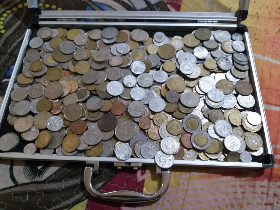 Colecție monezi romînesti si straine