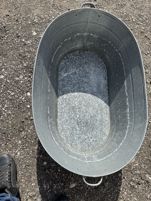 Продам ванну из оцинковки