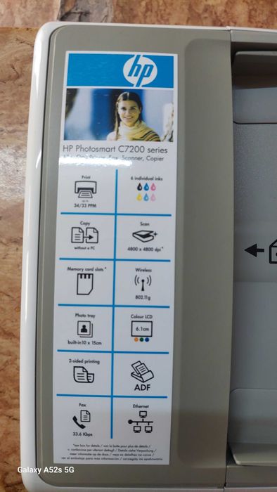 HP принтер + скенер 4в1