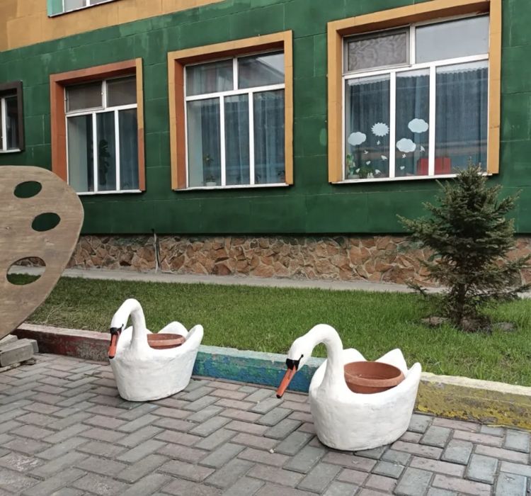 Садовые фигуры ручня работа