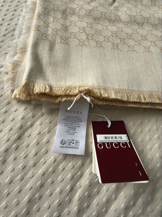 Cucci шарф - новый оригинал с биркой !
