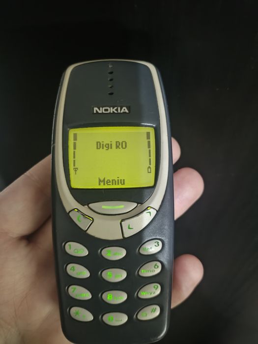 Nokia 3310, meniu în limba română ( decodat, baterie Nou nouță)