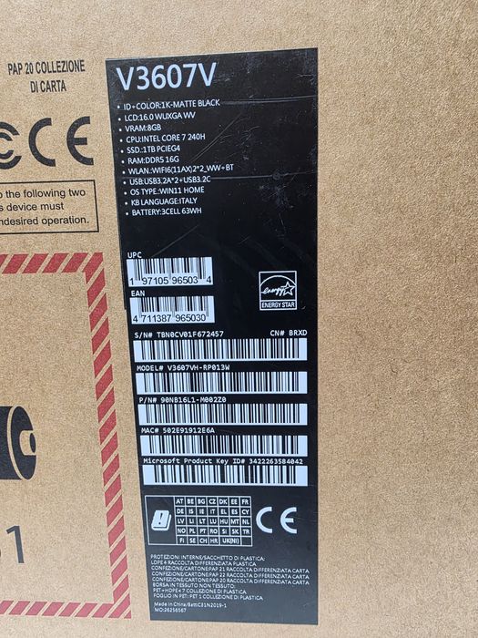 Laptop Gaming  ASUS V16  sigilat ‼️‼️‼️