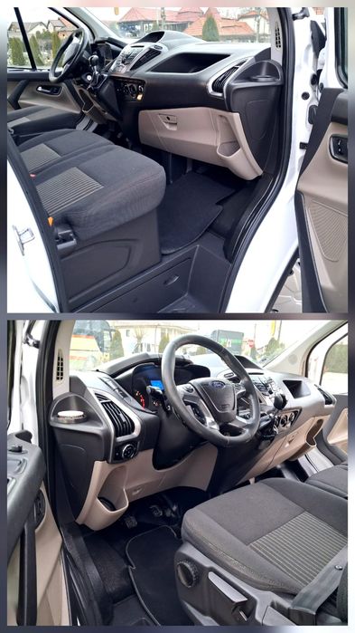 ~Ford Transit Custom~6 locuri si marfa~An 2017~Motor 2l TDCI~Euro6~Carte service~
