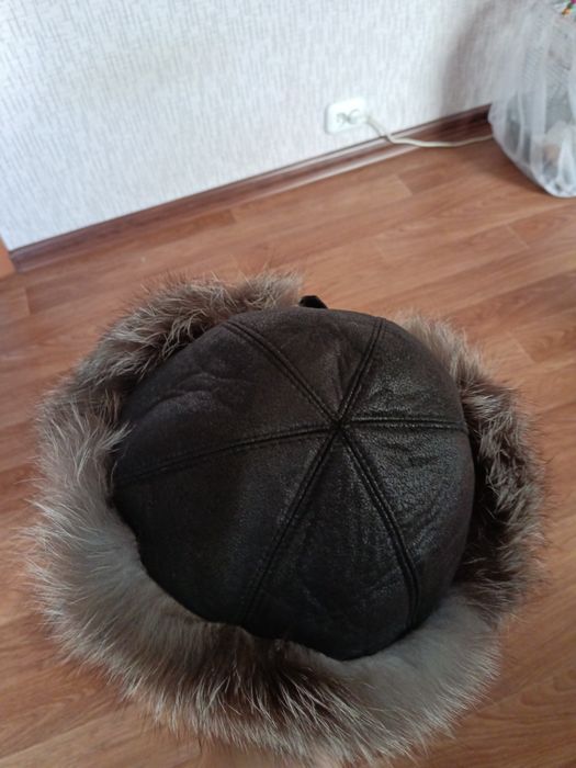 Шапка ушанка и песца