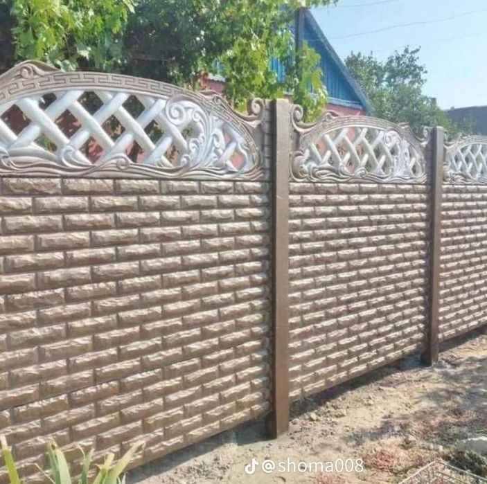 Еврозаборы с установкой