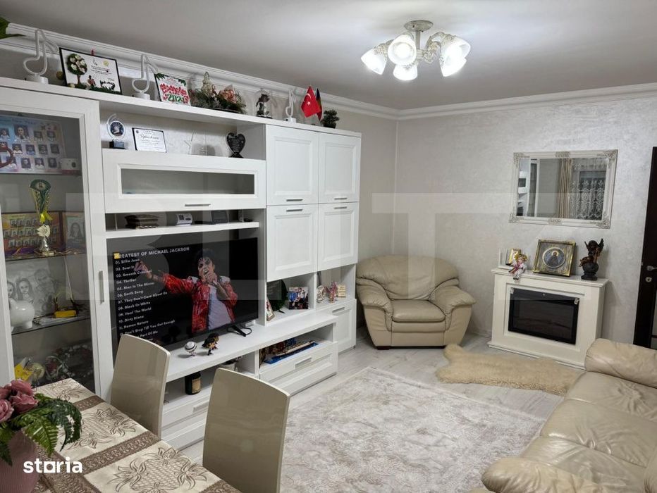 Apartament cu 3 camere, etaj intermediar, 67 mp, zona Obcini