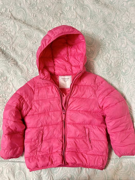 Розовая куртка на девочку Mothercare