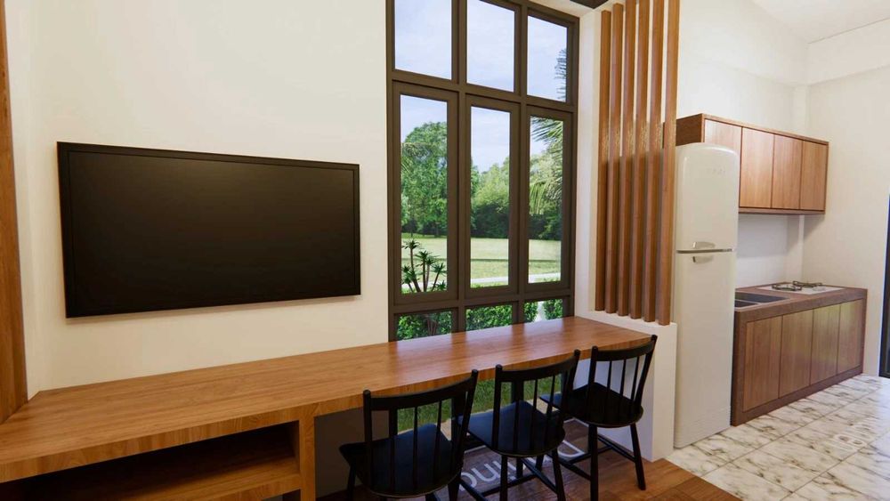 НА ИЗПЛАЩАНЕ - Евтина сглобяема къща с 2 спални, 36 кв. м