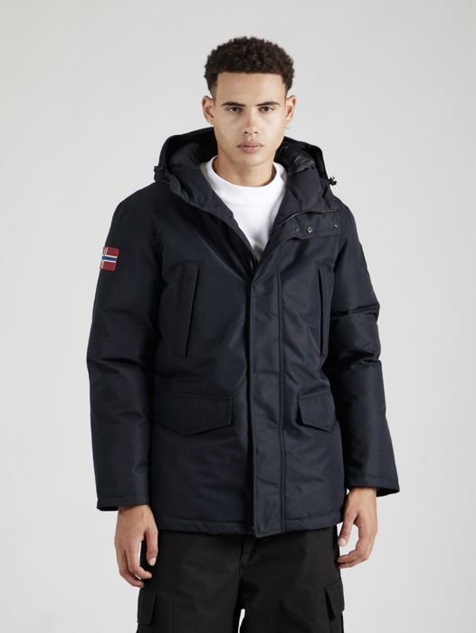 Парка Napapijri A-Cornier /Зелено и Черно/