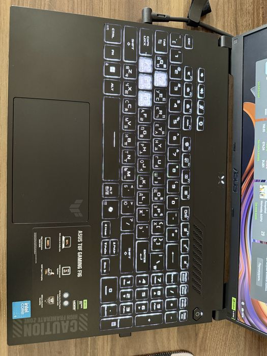 Asus tuf gaming f16 fx607 ноутбук игровой