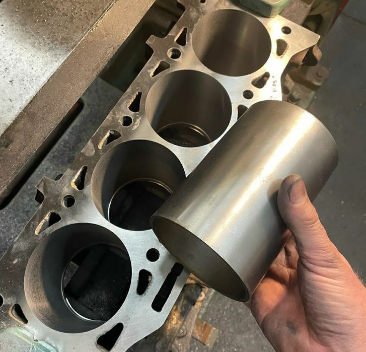 Гильзовка расточка блока Малибу Каптива Мерседес