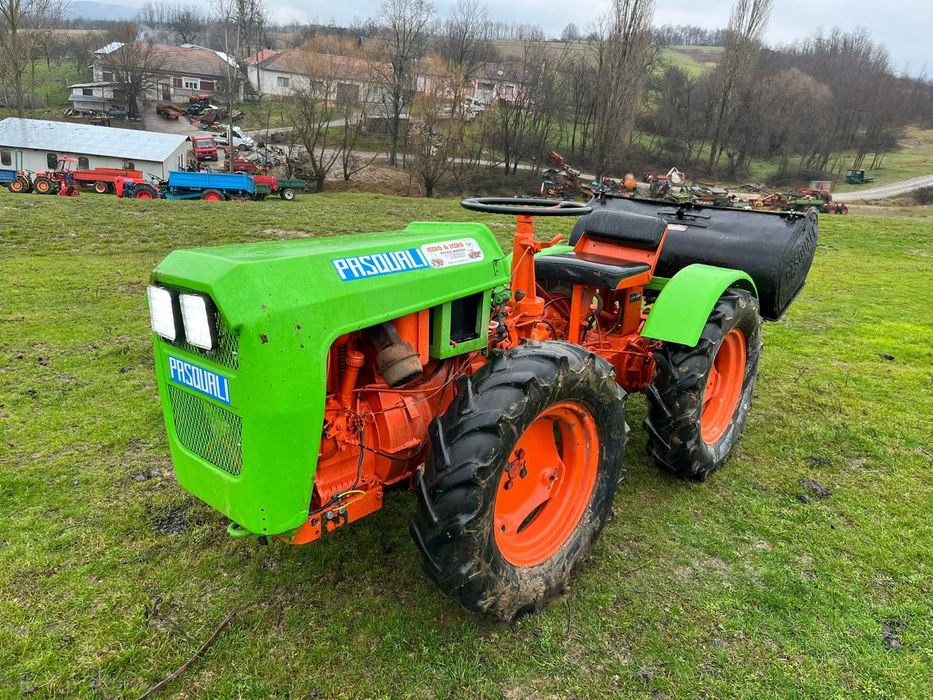 Tractoaș articulat pasquali 4x4