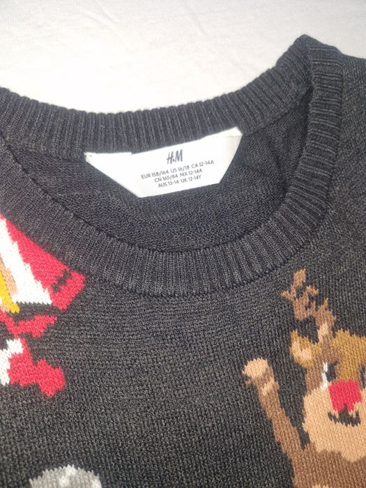 Зимно яке Mango 164р и коледен пуловер N&M 164р