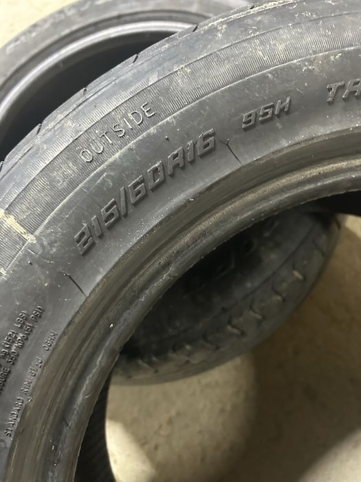 Продам резину бу размер16/215/60