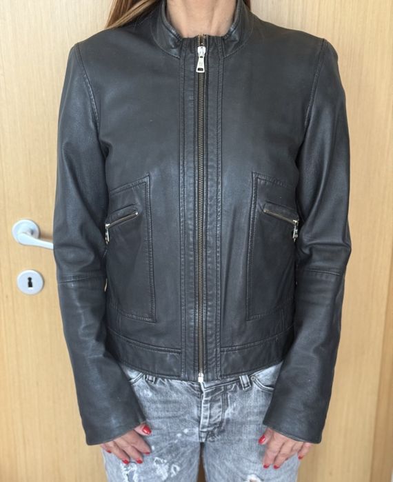 Кожено яке Massimo Dutti