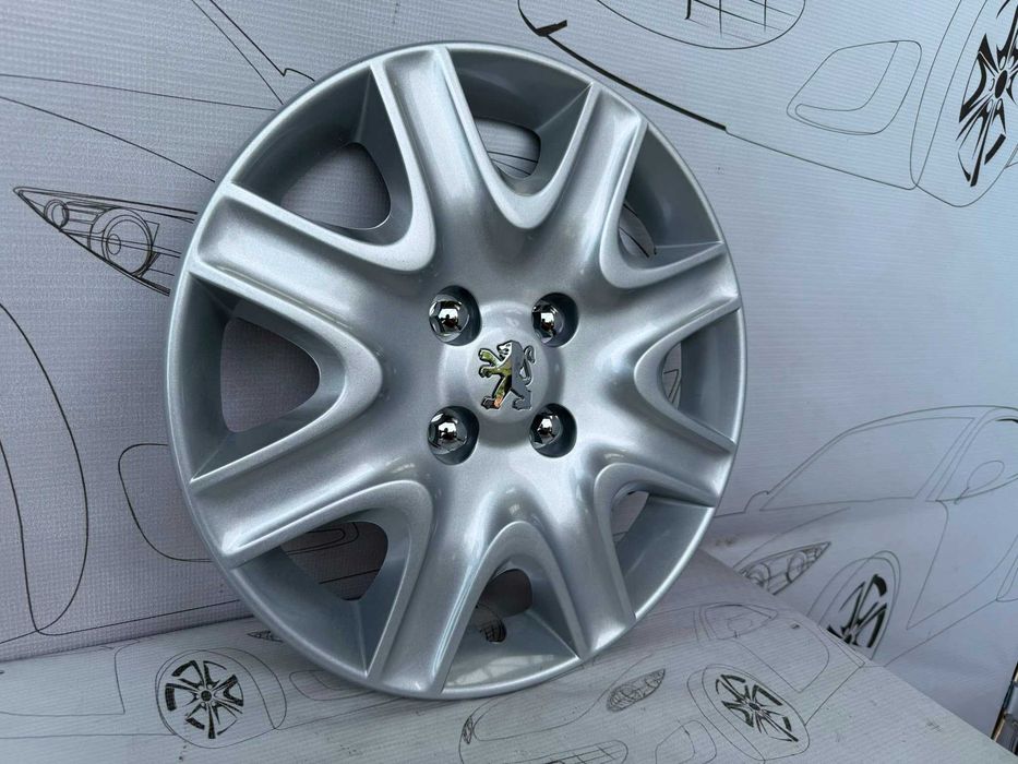 Capac Roată Gri Argintiu Peugeot 207 5416 R6 9685633680 2008 / [2006-2013] / (4B2)
