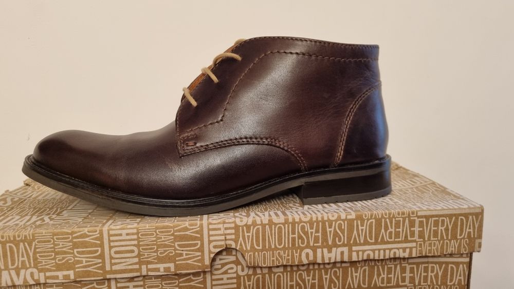 Ghete barbati piele naturala marimea 41, noi