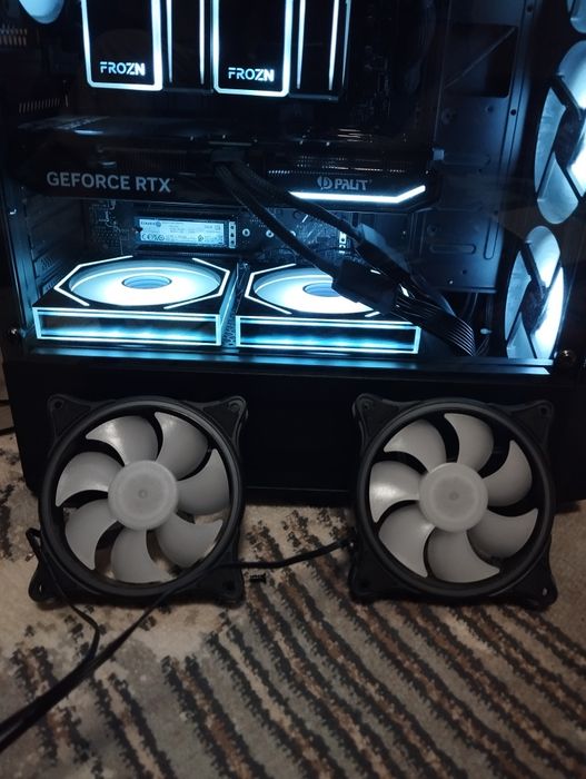 Продается кулер rgb в комплекте 4шт