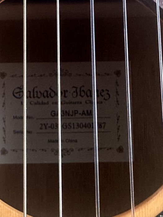 Классическая Гитара Salvador Ibanez