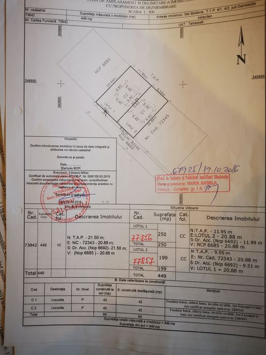 Vând casa sat baldana, Tărtășești județul Dâmbovița