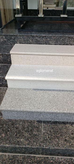 Aglomerat zinala. Razmer boyicha qilib beramiza. Sifatli mahsulot.