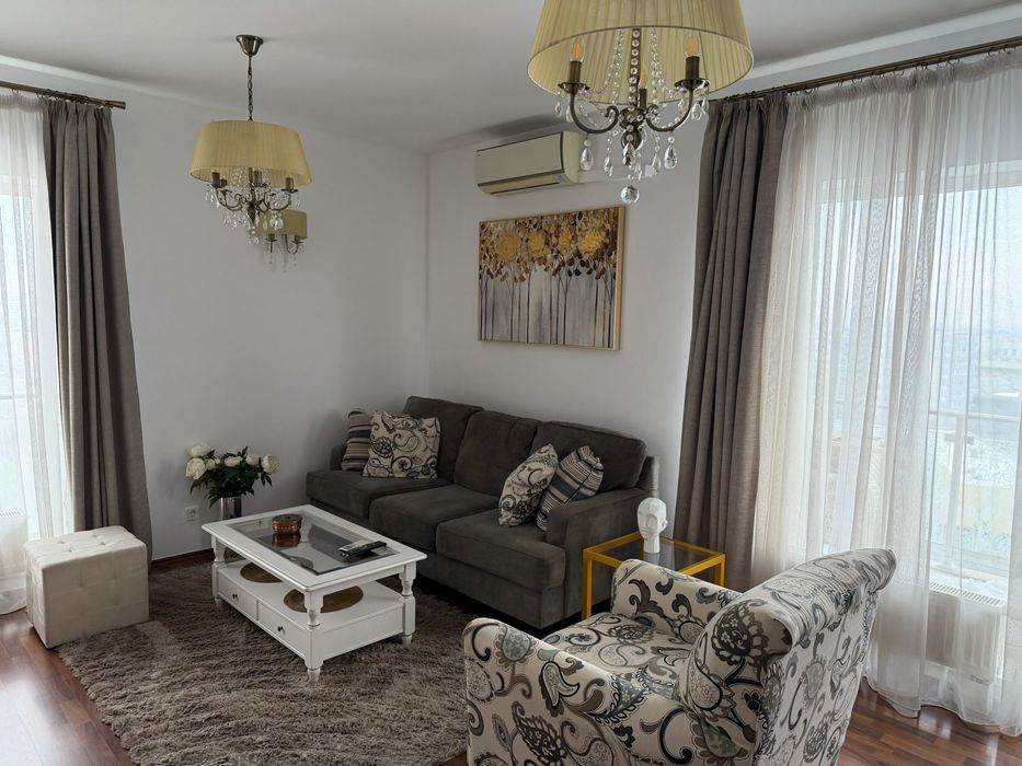 Se închiriază apartament 2 camere, complet mobilat și utilat.