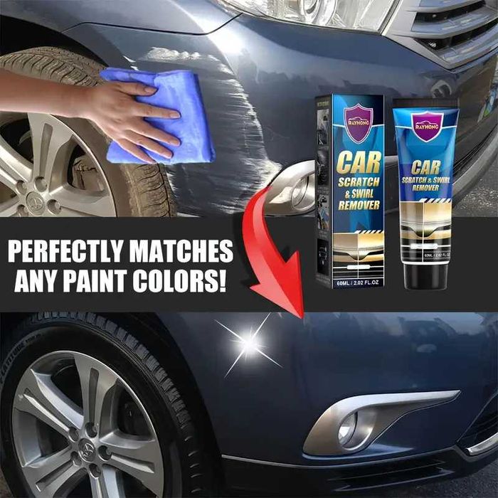Kit de Reparare zgarieturi auto moto tabla 60ml. Crema de reparat faruri auto vesela 100ml pentru prevenirea oxidării,