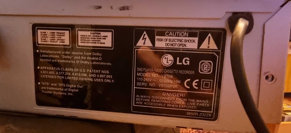 Video recorder vhs player