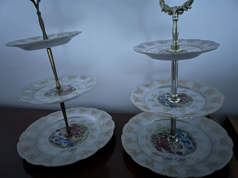 Трехъярусный посуда