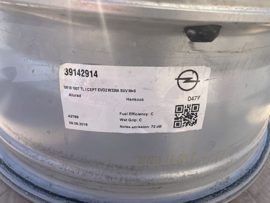 4бр.оригинални джанти Опел Грандланд 16”