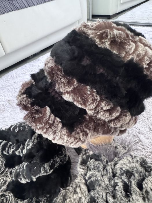 Зимни шапки-чинчила