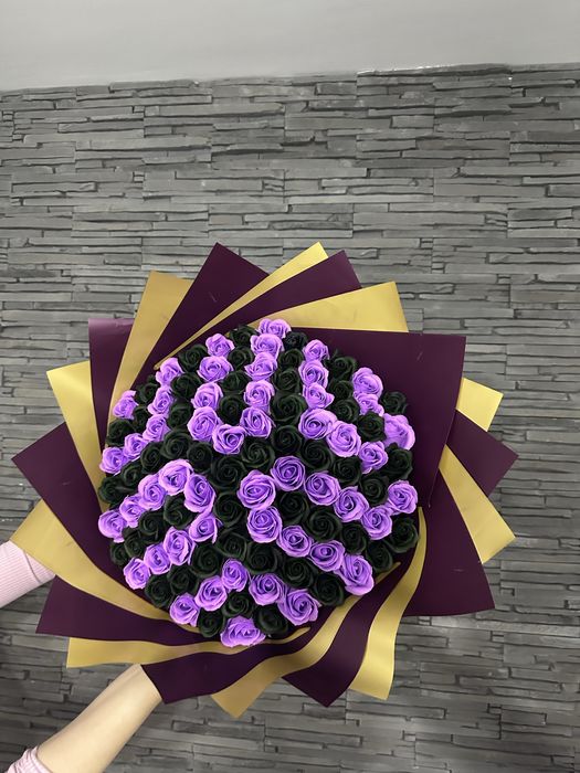 Buchet 101trandafiri sapun