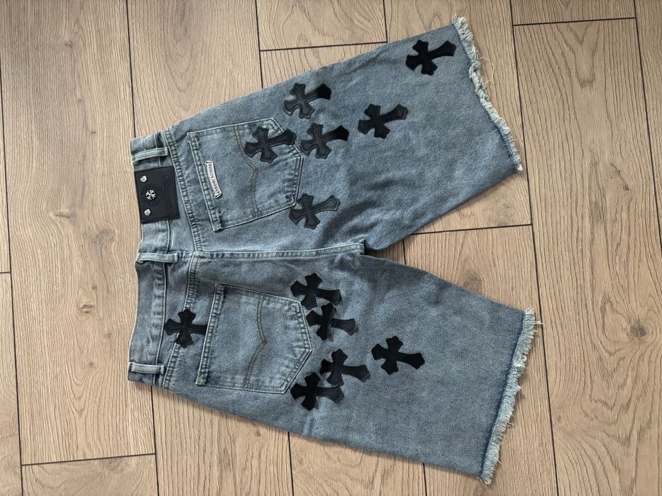Blugi scurti chrome hearts