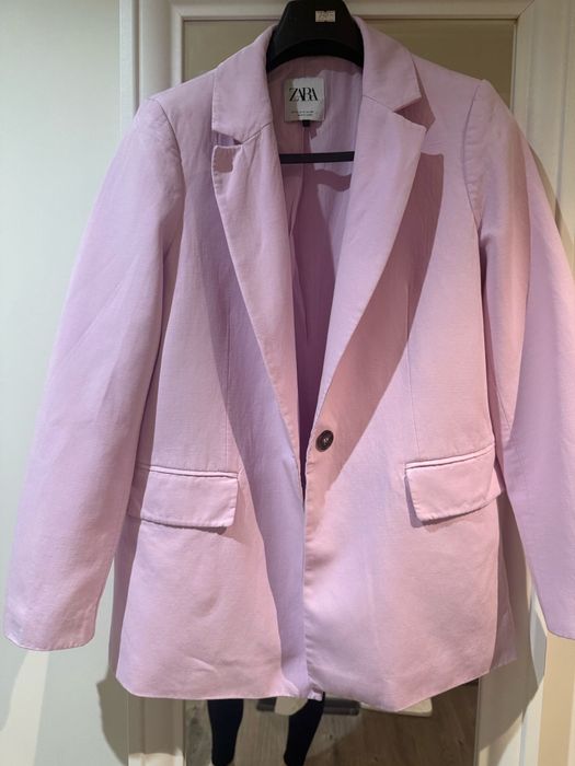 Дамско лилаво сако Zara