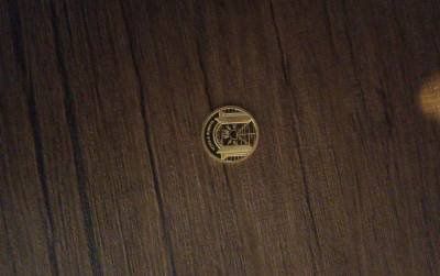 Златна монета ангел хранител