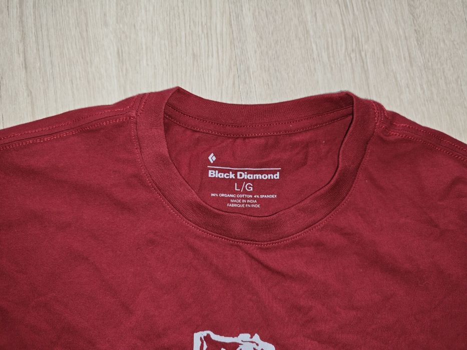 Black Diamond®Ski Gear Tee M's, мъжка тениска от естествен памук