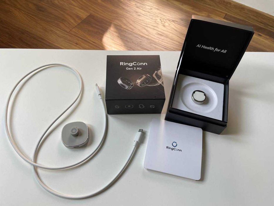 Inel inteligent RingConn Gen 2 Air, original, set complet (13size)