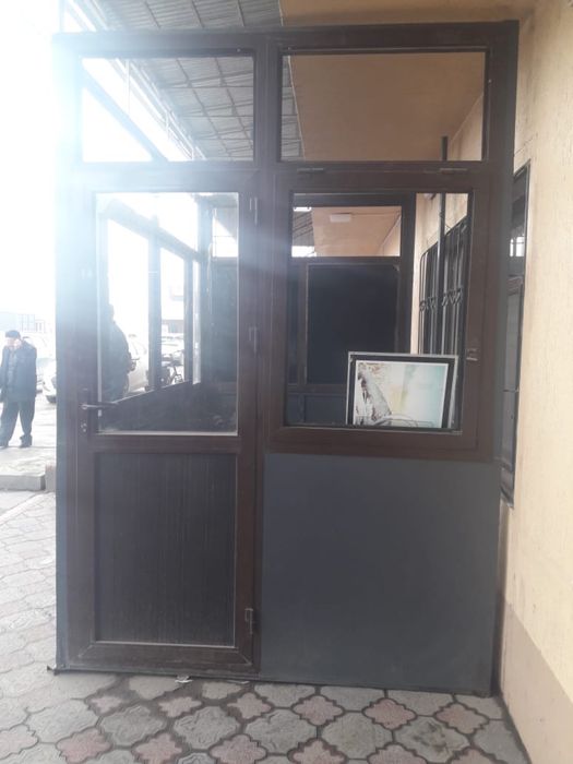 Витраж будка для чикена, гриль и тд