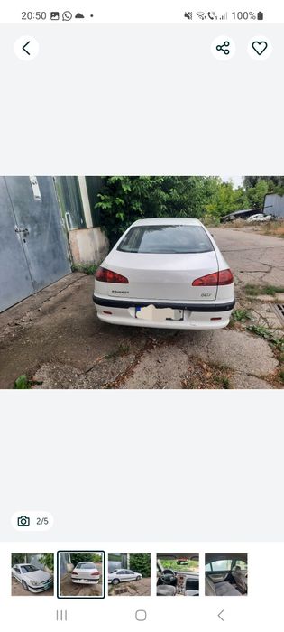 PEUGEOT 607 2001 — imagine 2