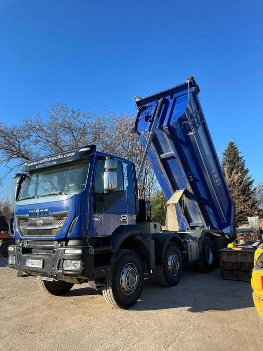 Evacuam moloz/deseuri din constructii si demolari cu basculante 8x4