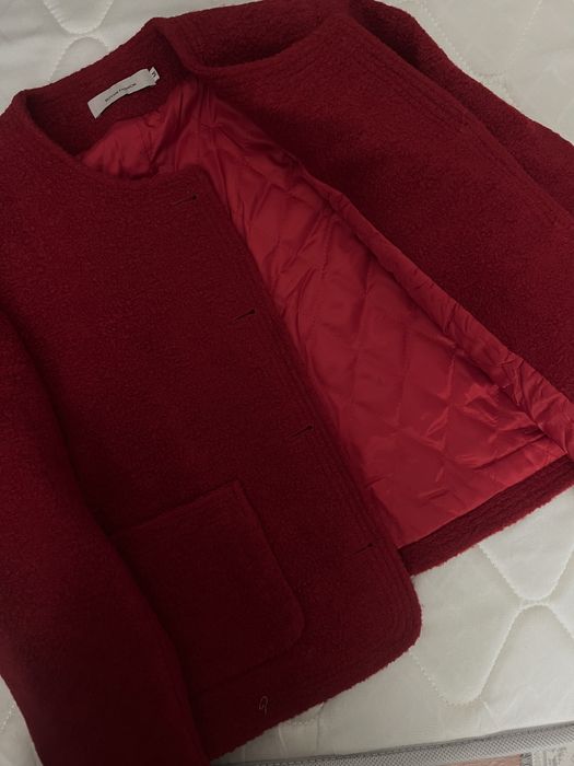 Бардовый  костюм