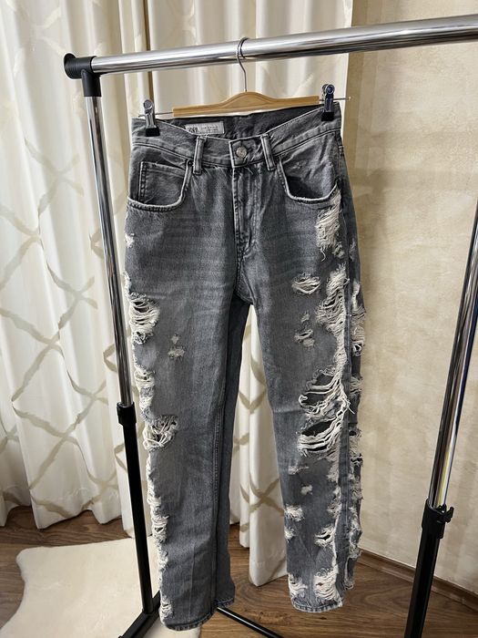 Zara разкъсани дънки