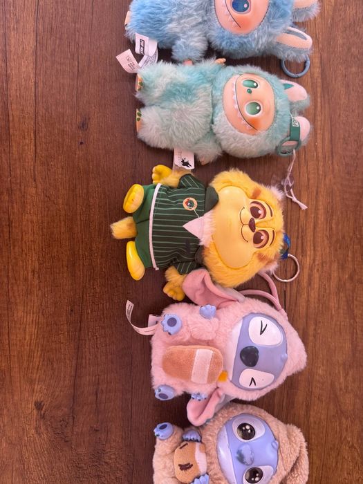 Набор Labubu  Stitch  Зверополис пять  игрушек плюс подарок