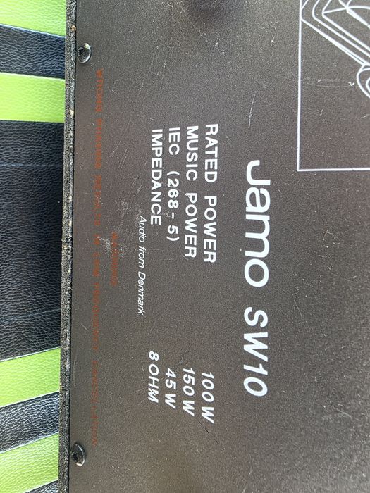 Vand Subwoofer Jamo