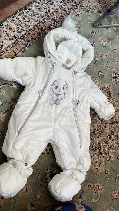 Зимний комбез 0-6мес