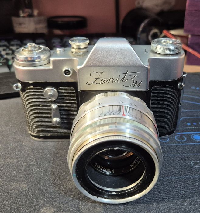 Zenit 3M vintage + obiectiv 58mm