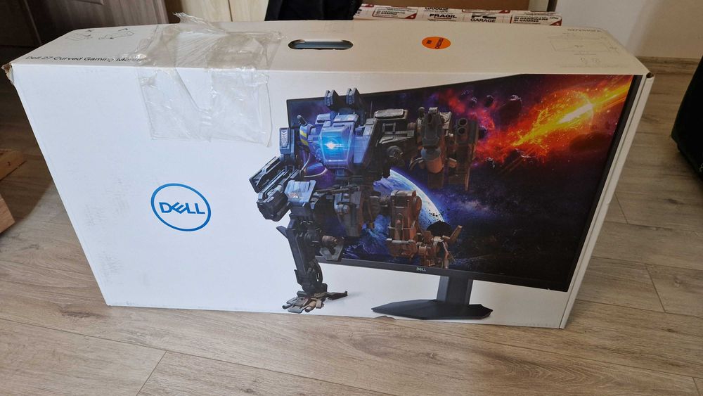 Monitor Gaming curbat LED VA DELL S2721HGF, 27", Full HD, 144Hz